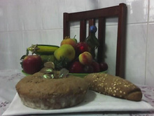 Pão Integral com Grãos e Passas