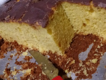 Bolo de cenoura cozida