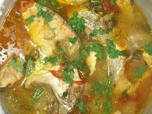 Peixe cozido maranhense