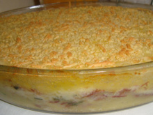 Escondidinho de carne seca