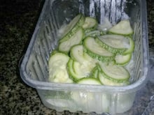 Ceviche de abobrinha fácil