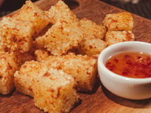 Dadinho de tapioca na airfryer caseiro com mussarela