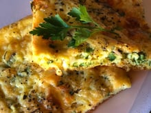 Omelete de forno fácil e gostoso