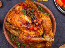 Chester recheado com trigo para quibes