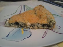 Torta salgada de ricota com espinafre