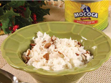 Arroz com Amêndoas e Champagne