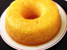 Pudim de tapioca com maracujá e coco (vegana)