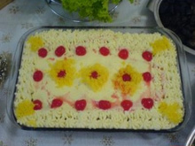 Pavê de chocolate com cerejas
