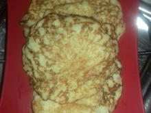 Delícia de panqueca de batata