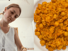 Marta, cozinheira: "O grão-de-bico em lata mais saboroso e rápido de preparar é feito com 2 latas de atum e 100g de molho de tomate."