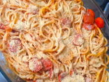 Macarrão com salsicha