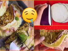 Berinjela empanada e recheada de comer rezando: ideia de prato maravilhoso (e low carb sem fritura) pro seu fim de semana
