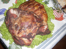 Costelinha de porco ao vinho tinto