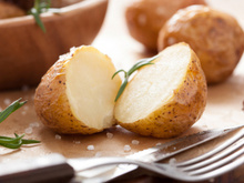 Diferentes cortes e preparo de batata