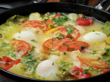 Caldeirada de bacalhau