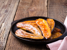 Banana d'água assada
