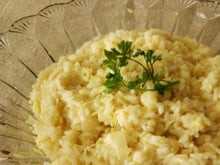 Risoto de limão siciliano