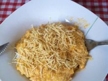 Bobó de frango sem mandioca