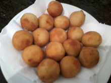 Bolinhos de calabresa