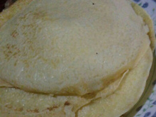 Massa de panquecas simples