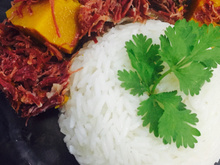 Carne seca com abóbora