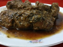 Filé mignon suíno delicioso e molhadinho na pressão