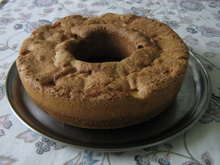 Bolo de maçãs