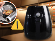 Papel alumínio na air fryer: NÃO pode colocar a folha metálica nas fritadeiras dessas marcas