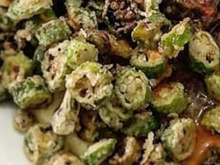 Crispy de quiabo