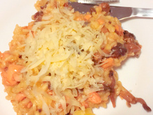 Risoto de shimeji com salmão