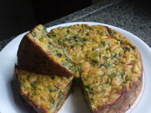 Bolo de espinafre