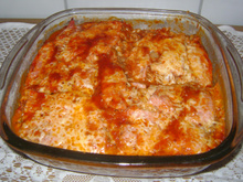 Lasanha de miojo