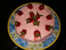Bolo de morango