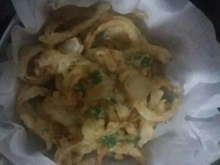 Aneis de cebola (onion rings)