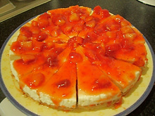 Lemon cheesecake