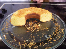 Bolo de fubá cremoso