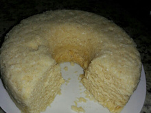 Bolo de iogurte no micro-ondas