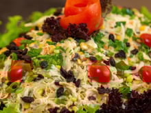 Esse salpicão é o melhor para a ceia de Natal: já anota a receita para preparar na véspera e deixar no ponto perfeito