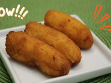 Banana empanada na airfryer: fruta fica uma delícia e é uma ótima opção de lanche saudável