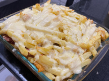 Bucho com batata frita 