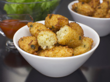 Bolinho de arroz na Airfryer SEM FARINHA, a receita pra lanchar a sobra do almoço e ser feliz