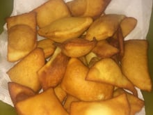 Massinha de pão frita simples