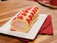 Rocambole de dia dos namorados