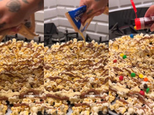 Vídeo com passo a passo de pipoca doce vira polêmica na internet e a culpa é do chocolate