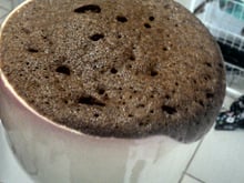 Bolo rápido de três minutos