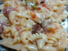 Macarrão integral de microondas