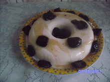 Pudim de maria-mole com coco  do chef  Nilton