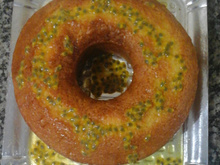 Bolo de maracujá fofinho