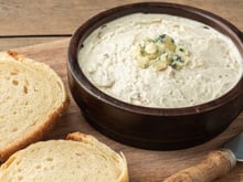Patê de queijo gorgonzola