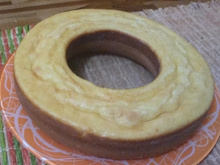Bolo de fubá no liquidificador